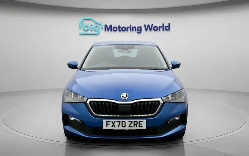 Used Skoda Scala SE L 116 HP (85 kW) 2020 Blue Hatchback