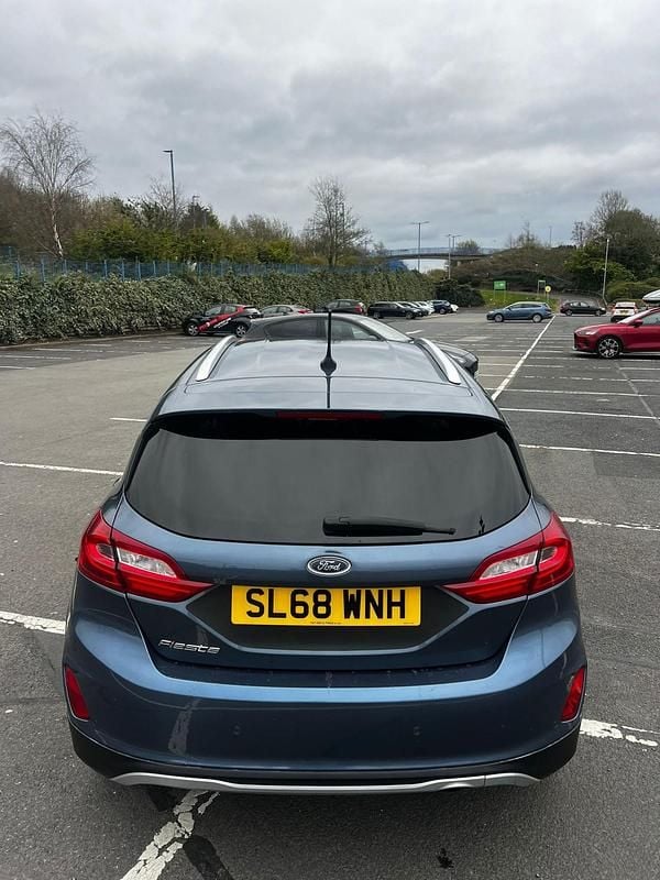 Used Ford Fiesta Active 2018 Blue Hatchback