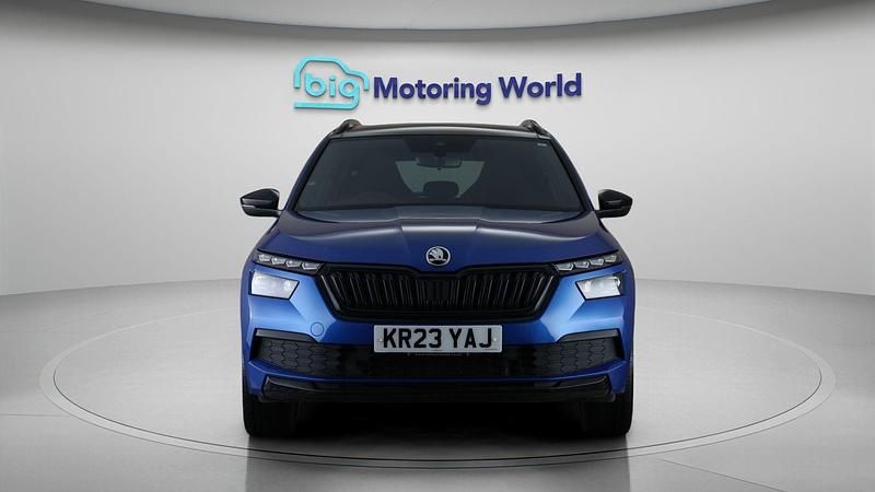 Used Skoda Kamiq Monte Carlo 109 HP (80 kW) 2023 Blue SUV