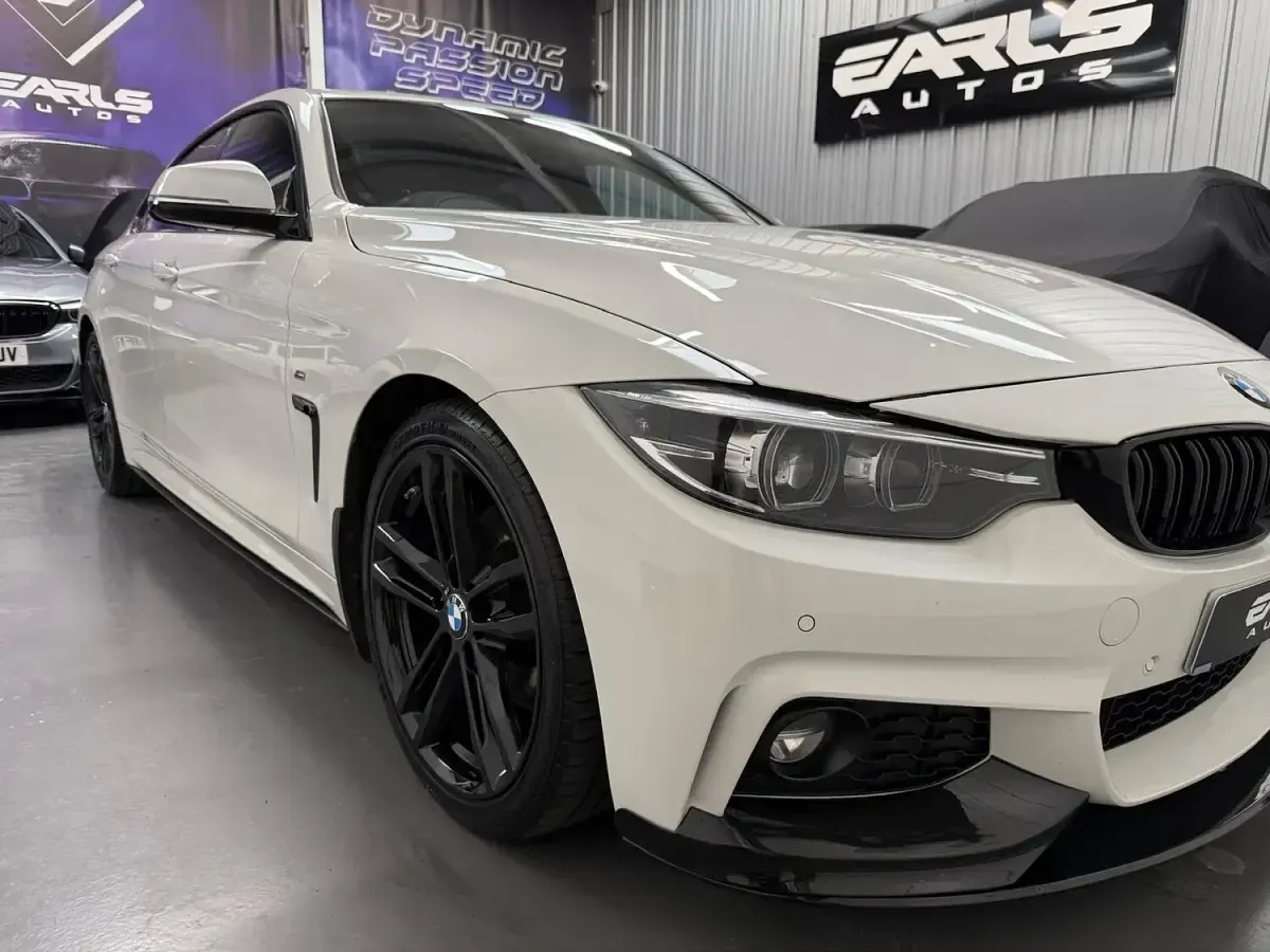Used BMW 430 M Sport 254 HP (186 kW) 2019 White Coupe
