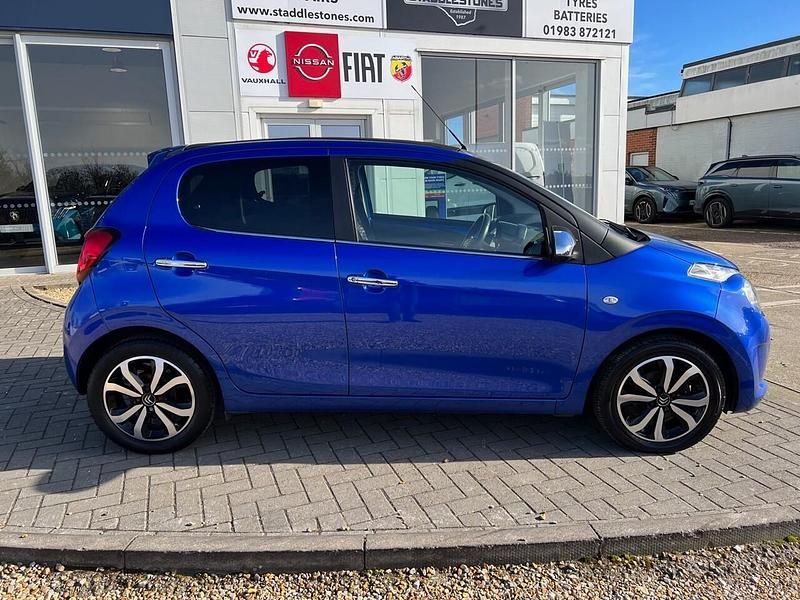 Usado Citroën C1 Shine 71 HP (52 kW) 2020 Azul Citadino