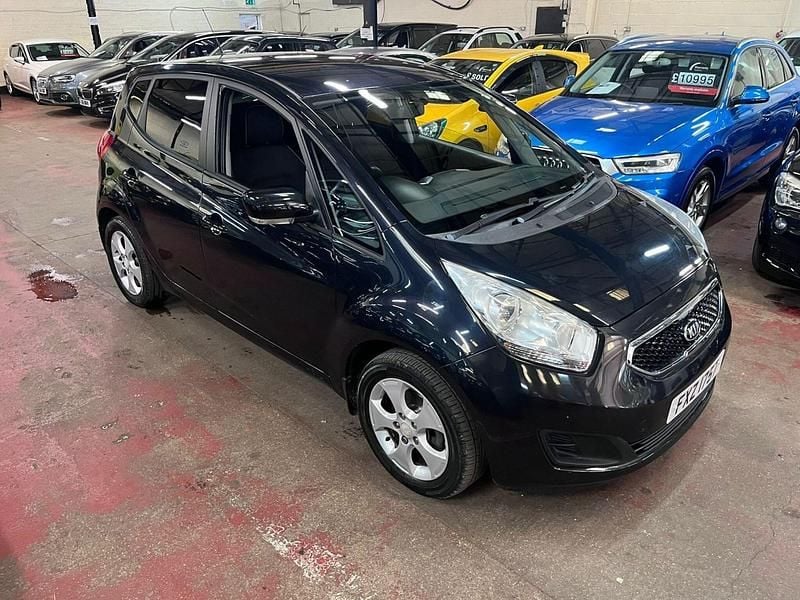 Used Kia Venga 123 HP (90 kW) 2013 Black Hatchback