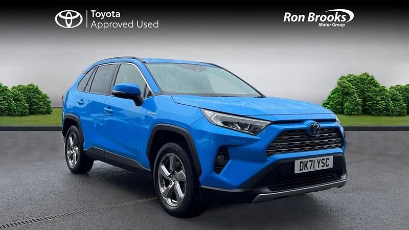 Blue Used 2022 Toyota RAV4 Hybrid Design SUV | £26,200 (Super price) - Image 1/4