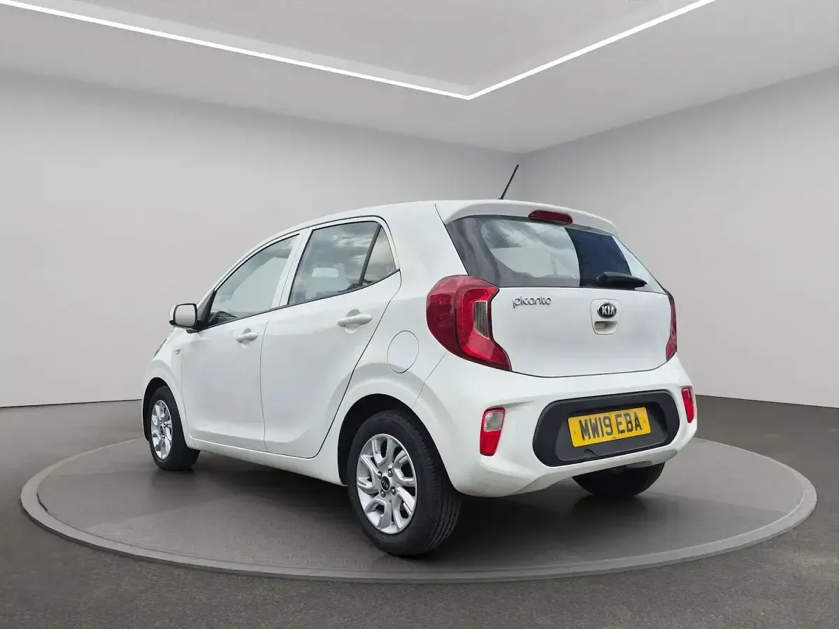 Used Kia Picanto 84 HP (61 kW) 2019 White Hatchback
