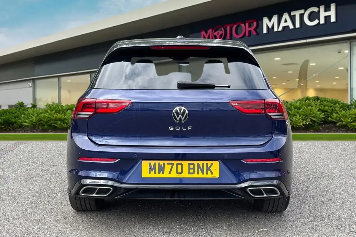 Used VW Golf VII R-line 2020 Blue Hatchback
