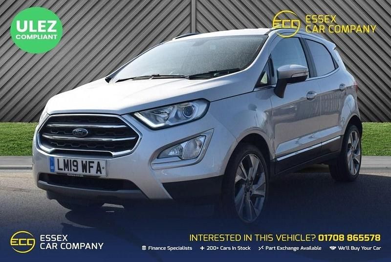Silver Used 2019 Ford Ecosport Titanium SUV | £8,544 (Good price) - Image 1/4