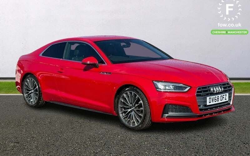 Red Used 2018 Audi A5 Design Coupe | £19,799 (Fair price) - Image 1/4