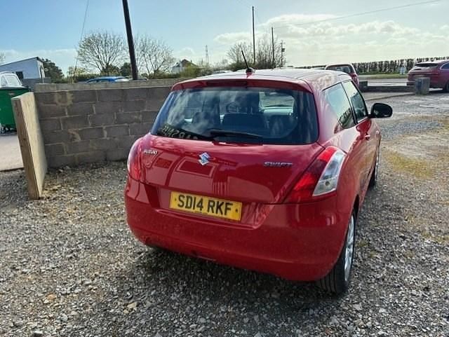 Used Suzuki Swift SZ3 2014 Red Hatchback