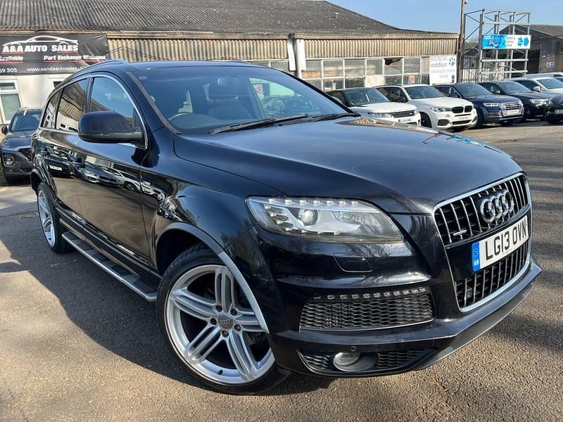 Used Audi Q7 S-line plus 245 HP (180 kW) 2013 Black SUV