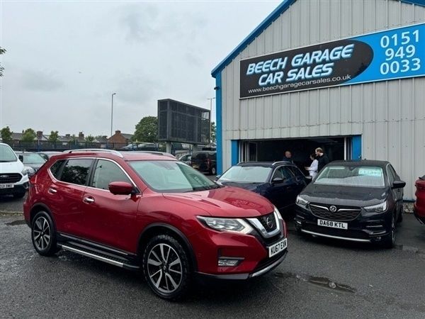 Red Used 2017 Nissan X-Trail S SUV | £12,450 (Fair price) - Image 1/1