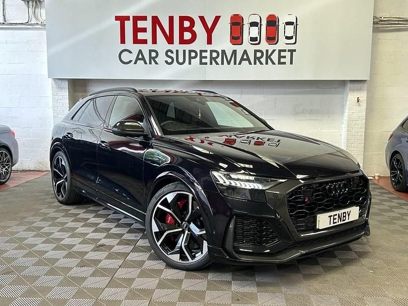 Black Used 2020 Audi RS Q8 Advanced SUV | £63,295 (Good price) - Image 1/4