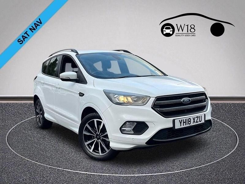 Used Ford Kuga ST-Line 150 HP (110 kW) 2018 White SUV