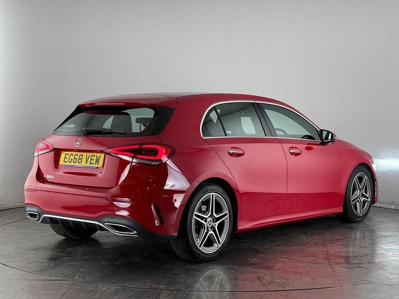 Used Mercedes A180 AMG Line Premium 116 HP (85 kW) 2019 Red Hatchback