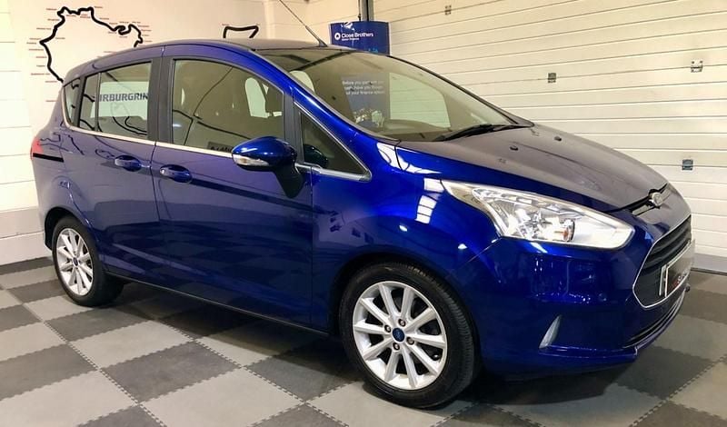 Used Ford B-MAX Titanium 105 HP (77 kW) 2017 Blue MPV