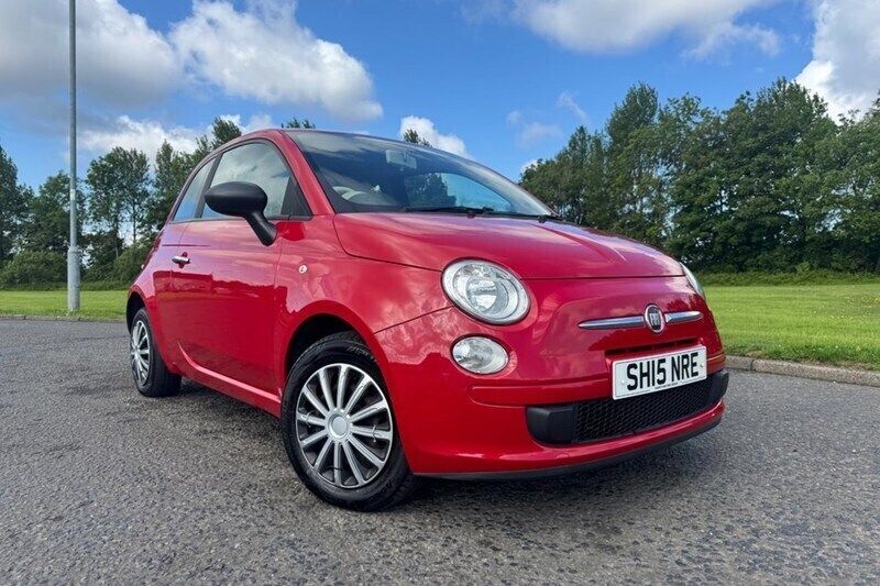 Red Used 2015 Fiat 500 Pop Hatchback | £3,995 (Good price) - Image 1/1