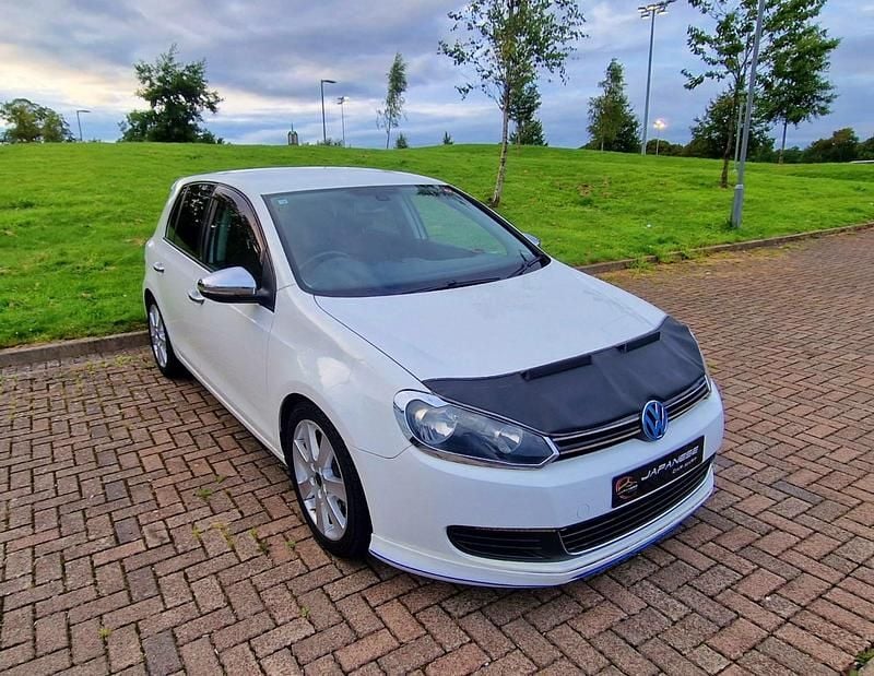 Used VW Golf VII 2012 White Hatchback