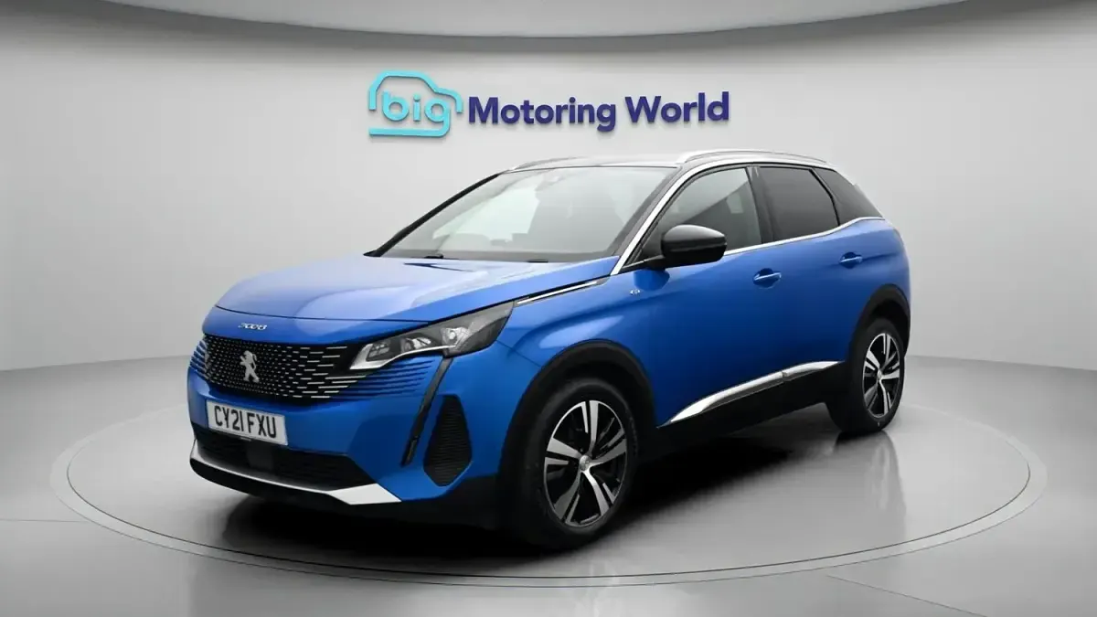 Used Peugeot 3008 GT 131 HP (96 kW) 2021 Blue SUV