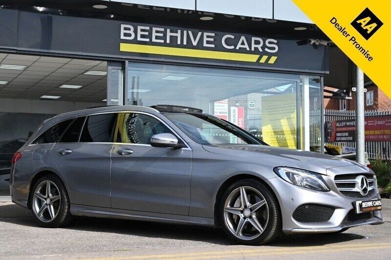 Silver Used 2015 Mercedes C250 AMG line Estate | £11,250 (A bit pricey) - Image 1/4