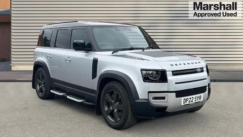 Silver Used 2022 Land Rover Defender HSE SUV | £51,990 (A bit pricey) - Image 1/4