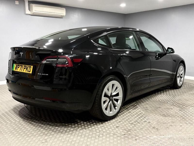 Used Tesla Model 3 Long Range AWD 366 kW (498 HP) 2022 Black Sedan