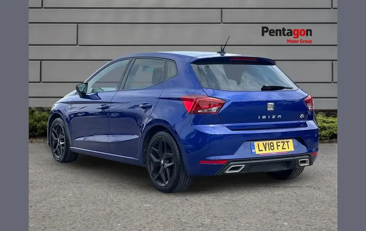 Used Seat Ibiza FR 113 HP (83 kW) 2018 Blue Hatchback