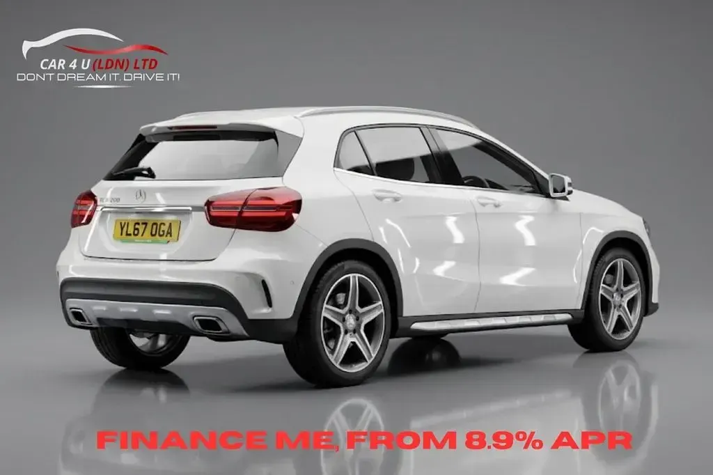Used Mercedes GLA200 AMG line 156 HP (114 kW) 2017 White SUV