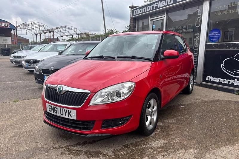 Red Used 2012 Skoda Fabia SE Hatchback | £3,150 (Good price) - Image 1/1