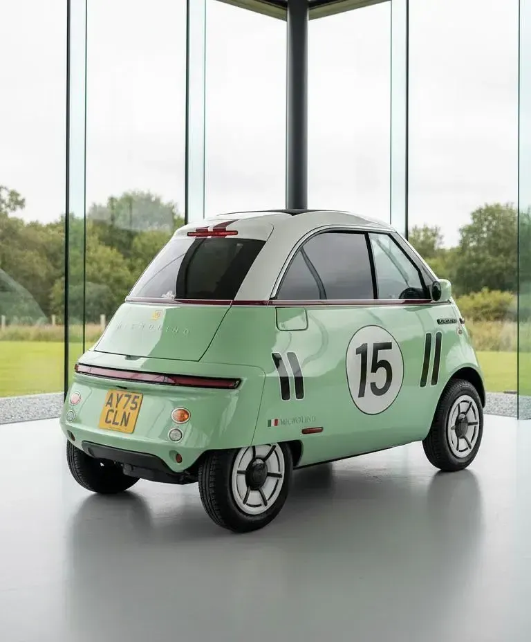 New Micro Microlino 11 kW (15 HP) 2025 Green/white Hatchback