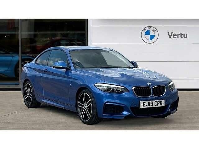 Blue Used 2019 BMW 218 M Sport Coupe | £15,980 (Fair price) - Image 1/4