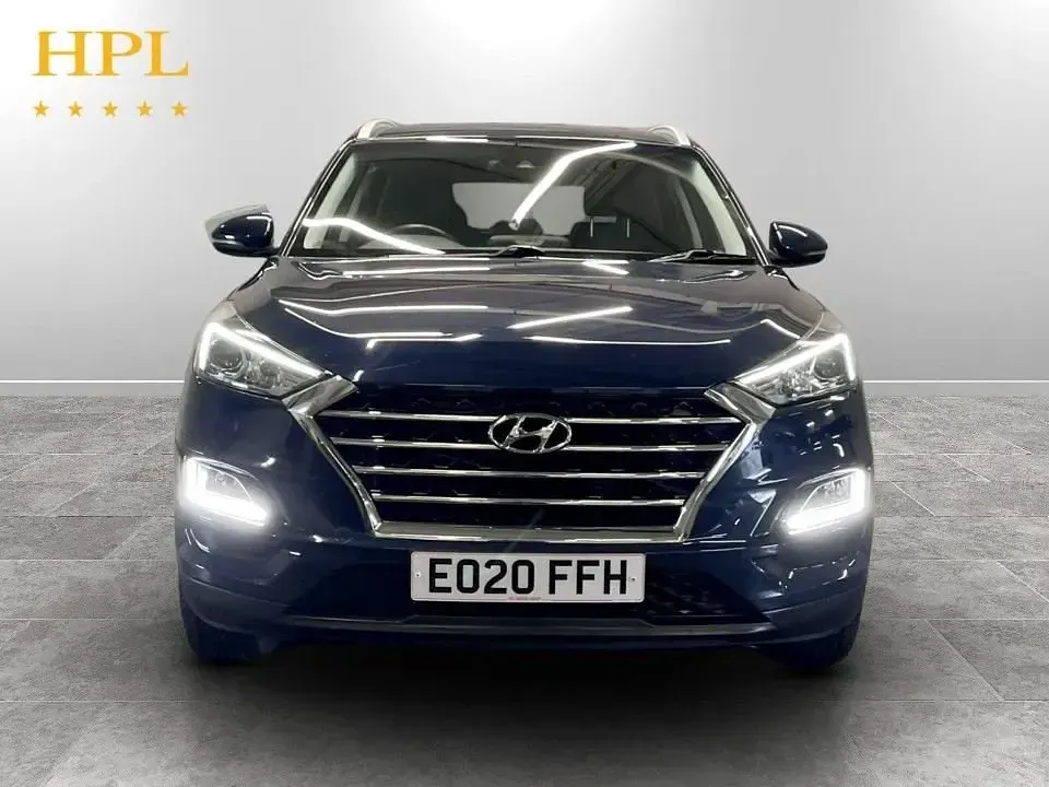 Usado Hyundai Tucson SE 132 CV (97 kW) 2020 Azul SUV