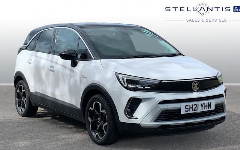White Used 2021 Vauxhall Crossland Elite SUV | £11,896 (Good price) - Image 1/4