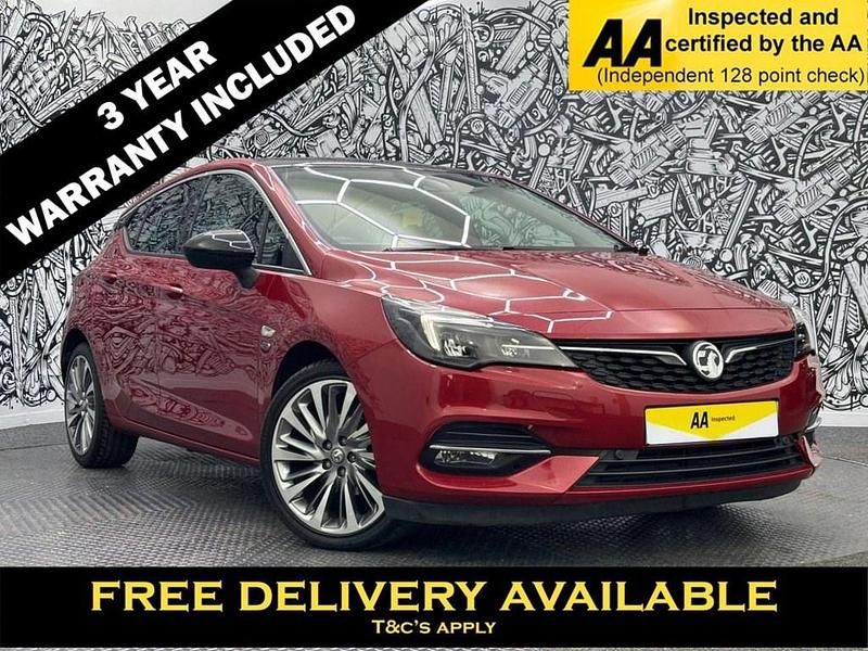 Red Used 2021 Vauxhall Astra Edition Hatchback | £10,995 (Fair price) - Image 1/4