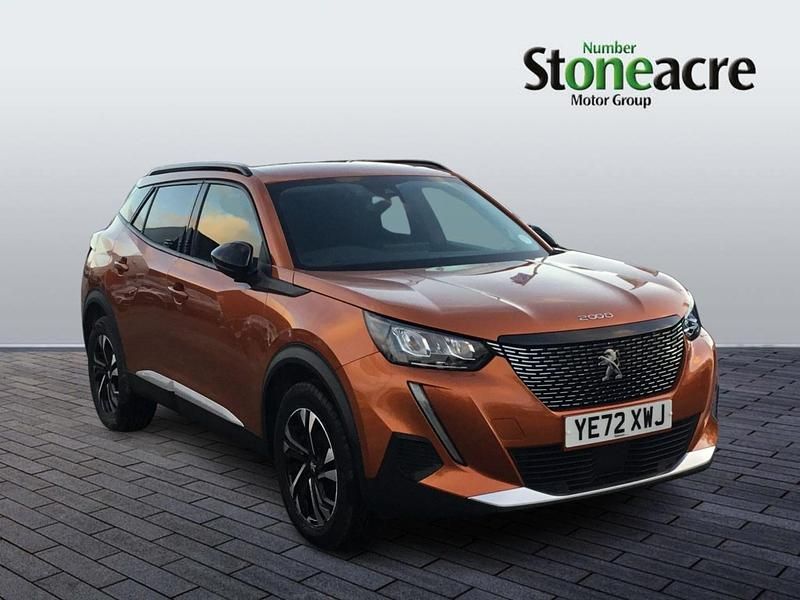 Orange Used 2022 Peugeot 2008 Allure+ SUV | £13,666 (Good price) - Image 1/4