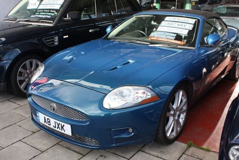 Blue Used 2007 Jaguar XKR Supercharged Cabriolet | £14,995 (Fair price) - Image 1/4