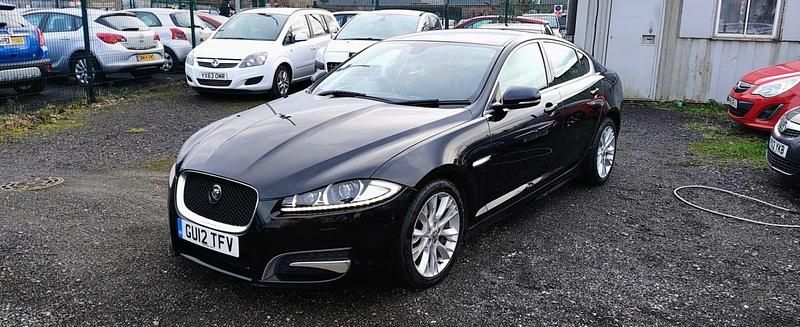Used Jaguar XF 2012 Black Sedan