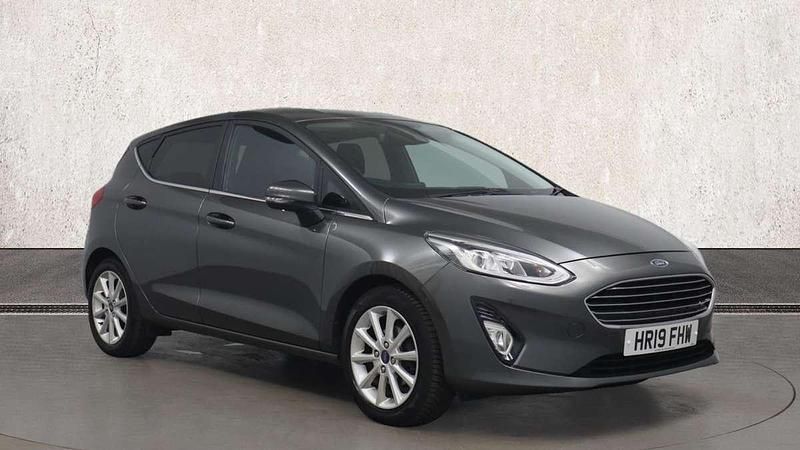 Grey Used 2019 Ford Fiesta Titanium Hatchback | £9,744 (Good price) - Image 1/4