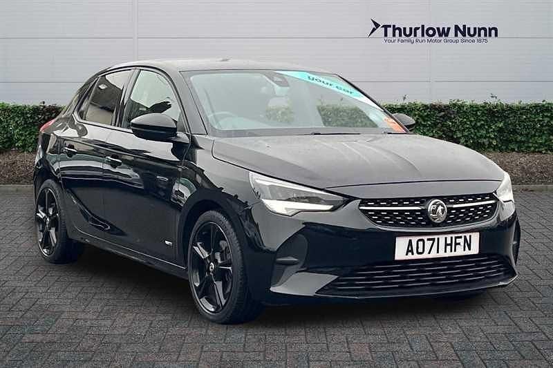 Used Vauxhall Corsa 100 HP (73 kW) 2021 Black Hatchback