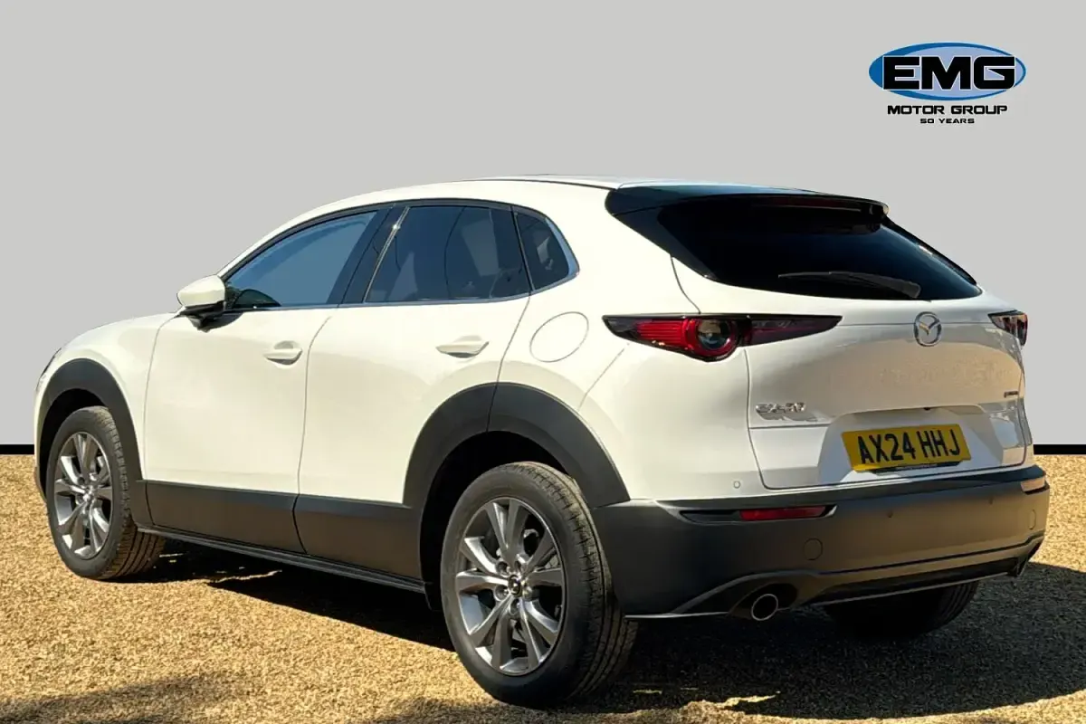 Used Mazda CX-30 Exclusive-Line 120 HP (88 kW) 2024 White SUV