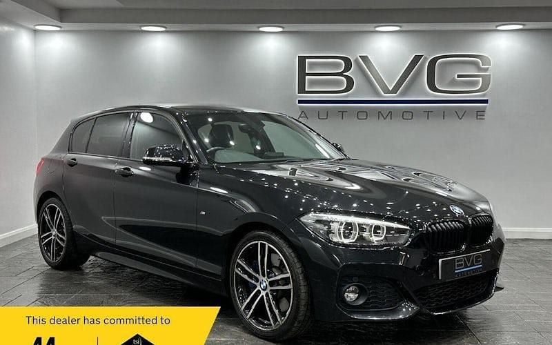 Black Used 2019 BMW 118 Efficient Dynamics Hatchback | £14,994 (Good price) - Image 1/2