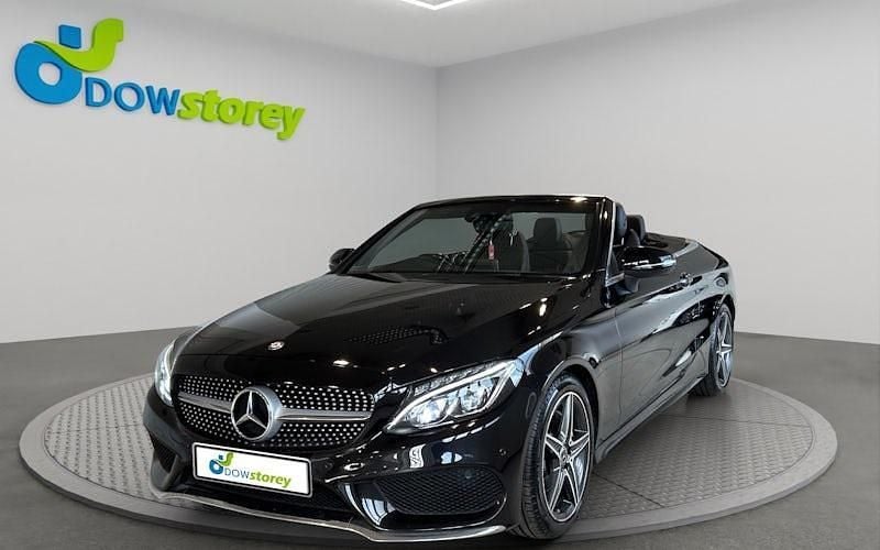 Begagnad Mercedes C220 AMG line 170 HK (125 kW) 2017 Svart Cab
