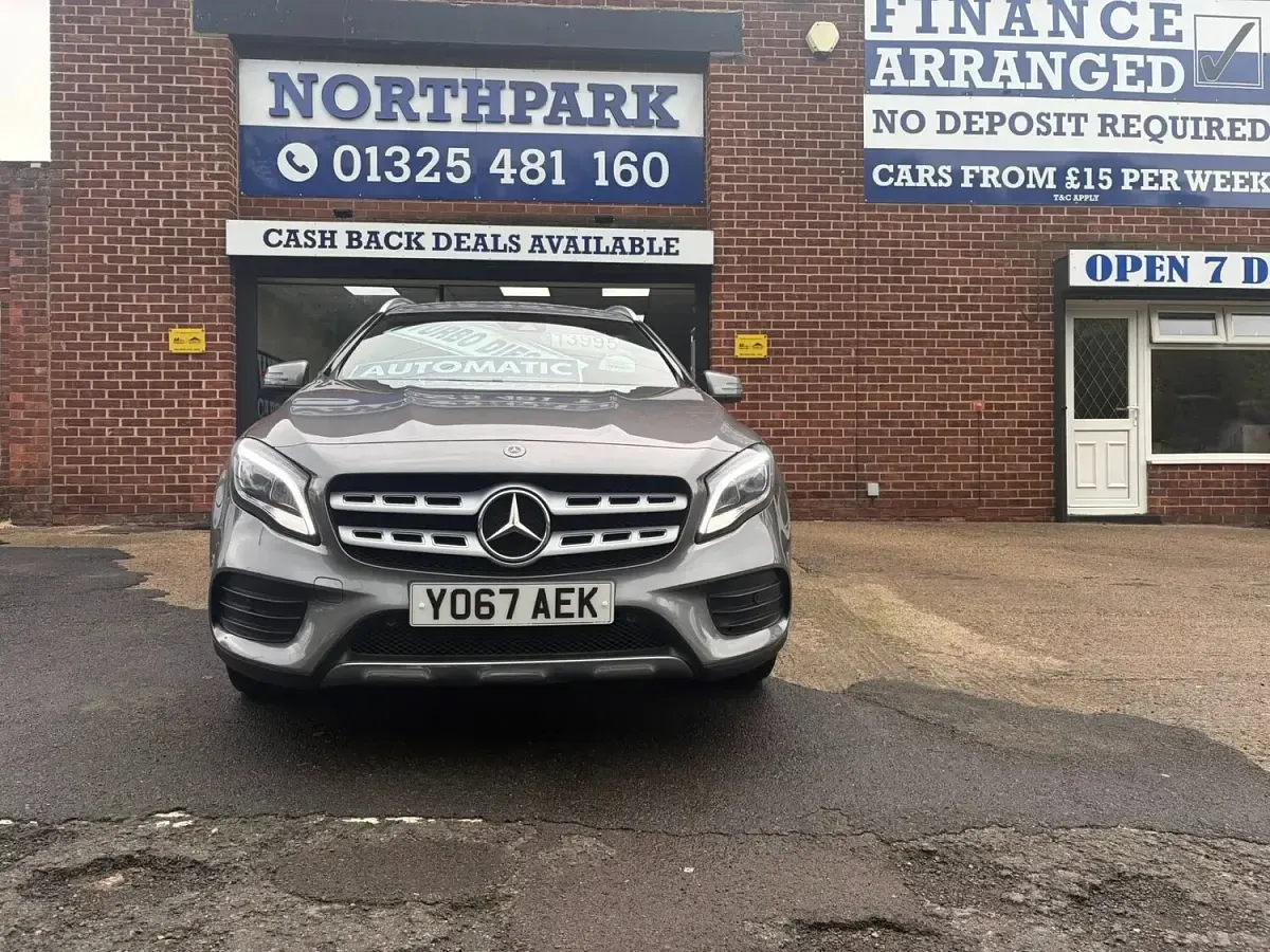 Used Mercedes GLA220 AMG Line Premium 177 HP (130 kW) 2017 Grey SUV