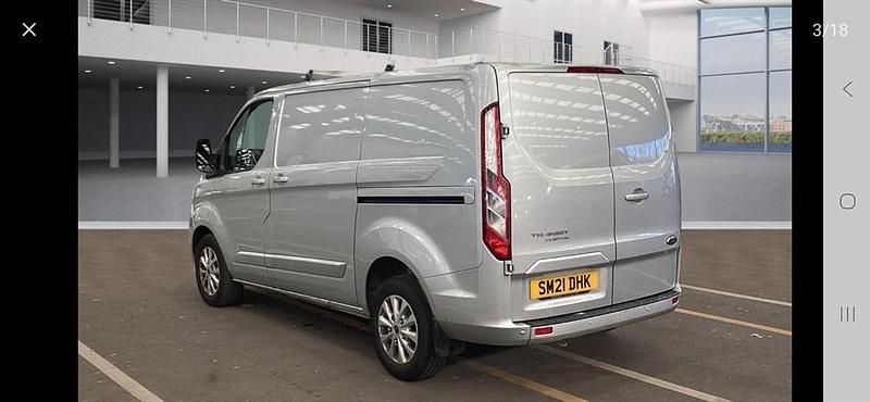 Used Ford Transit Custom Limited 130 HP (95 kW) 2021 Silver Van