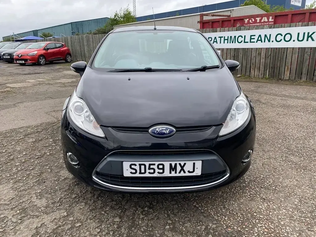 Used Ford Fiesta Zetec 81 HP (59 kW) 2009 Black Hatchback