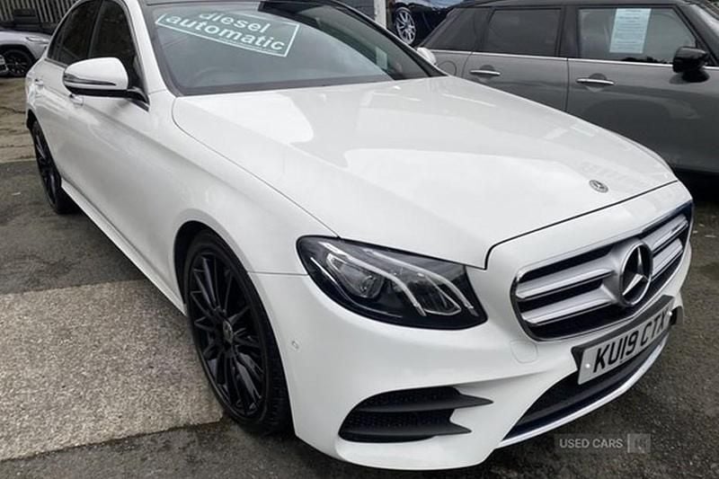 Used Mercedes E350 AMG Line Premium 2019 White Sedan