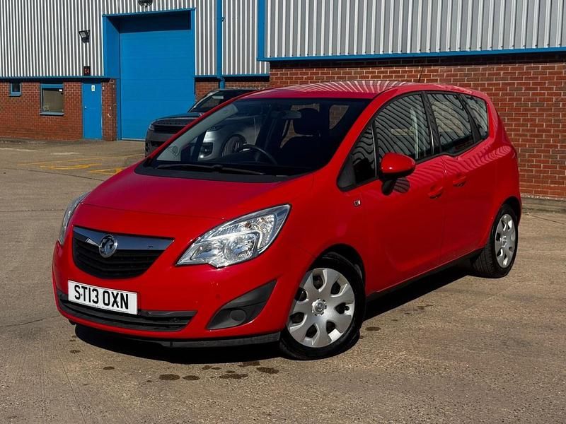 Used Vauxhall Meriva 2013 Red MPV