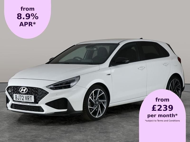 White Used 2022 Hyundai i30 N Line Hatchback | £16,039 (Fair price) - Image 1/1