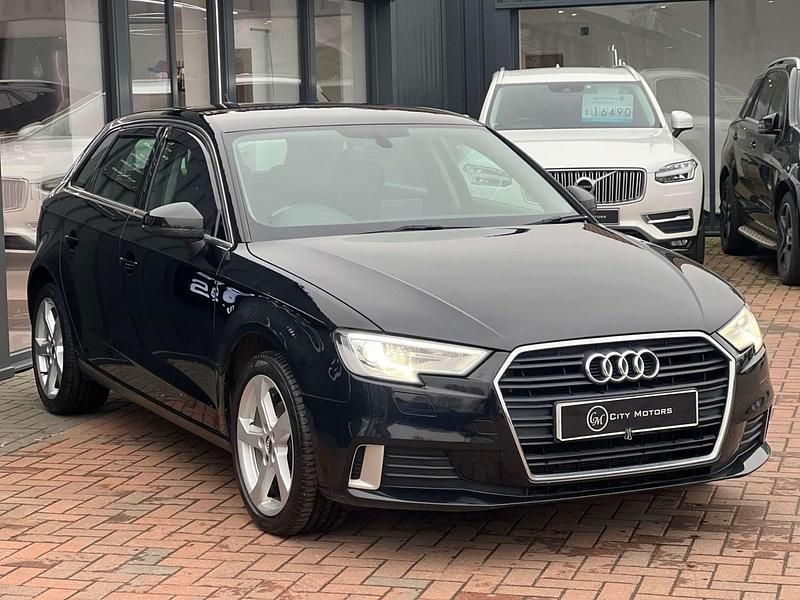 Used Audi A3 Sportback Sport 2017 Black Hatchback