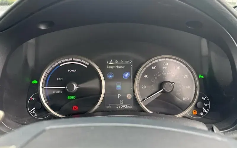 Used Lexus NX300h Sport Line 197 HP (144 kW) 2019 Blue SUV