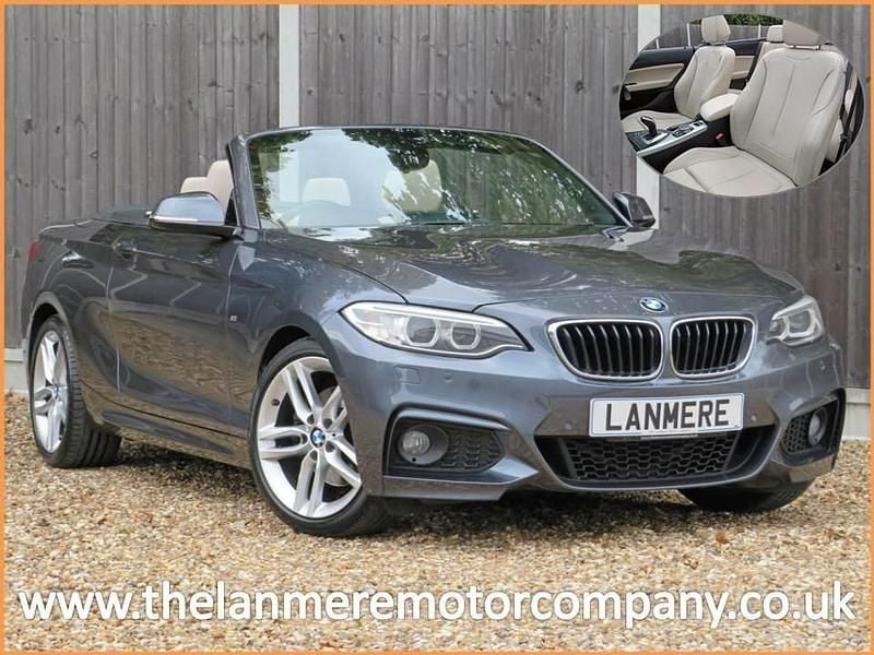 Mineral grey Used 2017 BMW 220 M Sport Cabriolet | £14,695 (Fair price) - Image 1/4
