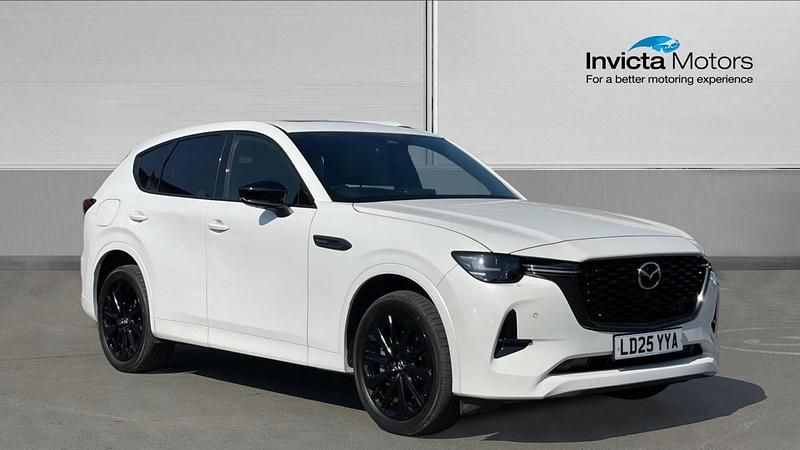 White Used 2025 Mazda CX-60 Homura-Line SUV | £38,925 - Image 1/4